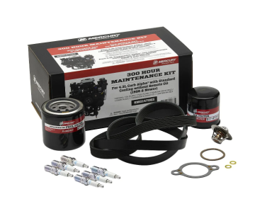 MERCURY servisná sada pre MerCruiser 4.3L Carb Alpha na 300-hodinovú údržbu